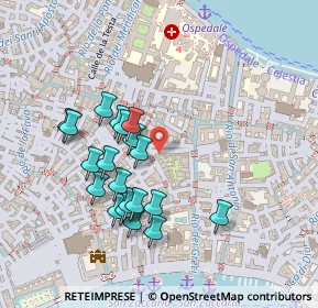 Mappa Fondamenta S. Severo, 30122 Venezia VE, Italia (0.215)