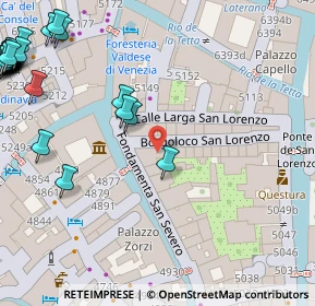 Mappa Fondamenta S. Severo, 30122 Venezia VE, Italia (0.08462)