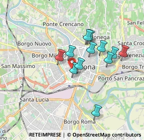 Mappa Stradone Porta Palio, 37121 Verona VR, Italia (1.46583)