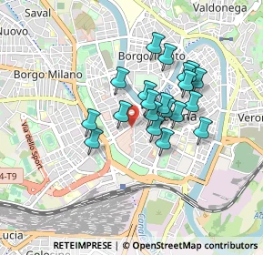 Mappa Stradone Porta Palio, 37121 Verona VR, Italia (0.6465)