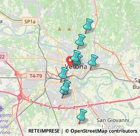 Mappa Stradone Porta Palio, 37121 Verona VR, Italia (3.73182)