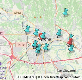 Mappa Stradone Porta Palio, 37121 Verona VR, Italia (3.29692)