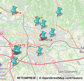 Mappa Stradone Porta Palio, 37121 Verona VR, Italia (4.35)