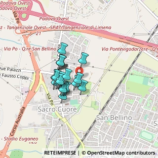 Mappa Via Varmo, 35135 Padova PD, Italia (0.29545)
