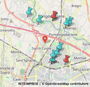 Mappa Via Varmo, 35135 Padova PD, Italia (1.9875)