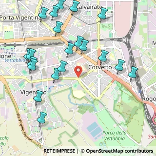 Mappa Carrefour Market Milano Angilberto, 20153 Milano MI, Italia (1.258)