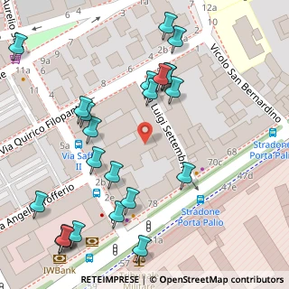 Mappa Via Luigi Settembrini, 37123 Verona VR, Italia (0.088)
