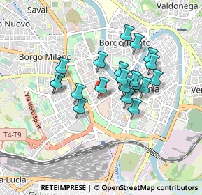 Mappa Via Luigi Settembrini, 37123 Verona VR, Italia (0.693)