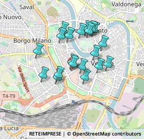 Mappa Via Luigi Settembrini, 37123 Verona VR, Italia (0.7115)