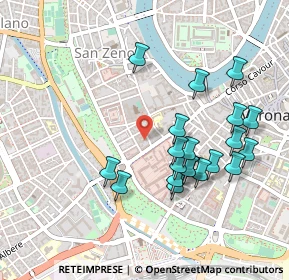 Mappa Via Luigi Settembrini, 37123 Verona VR, Italia (0.469)