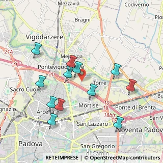 Mappa Via Salvatore Manca, 35133 Padova PD, Italia (1.94333)