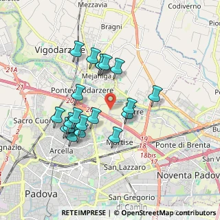 Mappa Via Salvatore Manca, 35133 Padova PD, Italia (1.6135)