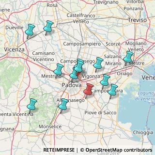Mappa Via Salvatore Manca, 35133 Padova PD, Italia (13.89385)