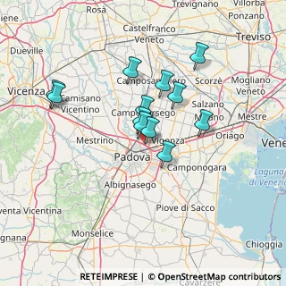 Mappa Via Salvatore Manca, 35133 Padova PD, Italia (11.22667)