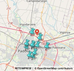 Mappa Via Salvatore Manca, 35133 Padova PD, Italia (3.46727)