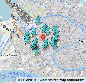 Mappa Calle de le Chiovere, 30125 Venezia VE, Italia (0.283)