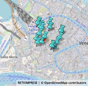 Mappa Calle de le Chiovere, 30125 Venezia VE, Italia (0.2635)