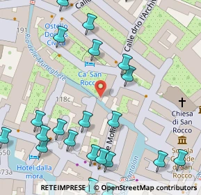 Mappa Calle de le Chiovere, 30125 Venezia VE, Italia (0.08)