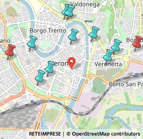 Mappa Stradone Scipione Maffei, 37121 Verona VR, Italia (1.17)
