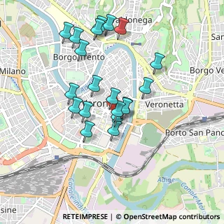 Mappa Stradone Scipione Maffei, 37121 Verona VR, Italia (0.8345)