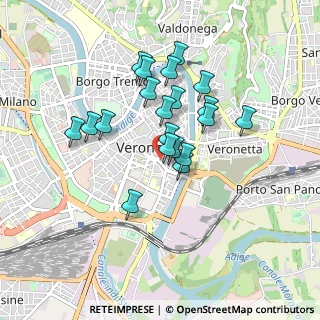 Mappa Stradone Scipione Maffei, 37121 Verona VR, Italia (0.7235)