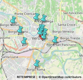 Mappa Stradone Scipione Maffei, 37121 Verona VR, Italia (1.38083)