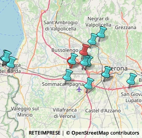 Mappa Via Toscana, 37060 Sona VR, Italia (8.02333)
