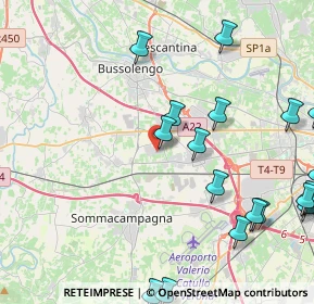 Mappa Via Toscana, 37060 Sona VR, Italia (5.817)