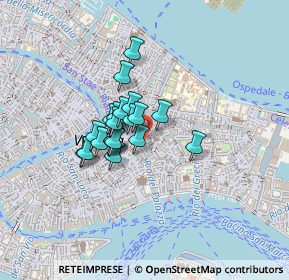 Mappa Campo S. Martin, 30122 Venezia VE, Italia (0.2725)