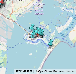 Mappa Calle de le Bande, 30122 Venezia VE, Italia (4.83917)