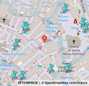 Mappa Campo S. Martin, 30122 Venezia VE, Italia (0.13)