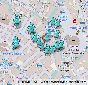 Mappa Salizada San Lio, 30122 Venezia VE, Italia (0.02593)