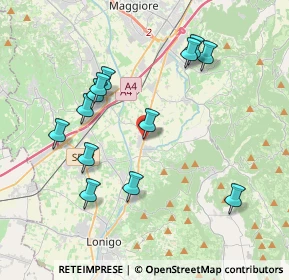 Mappa Via Cristoforo Colombo, 36040 Sarego VI, Italia (3.87231)