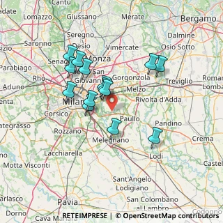 Mappa Via S. Carlo Borromeo, 20068 Peschiera Borromeo MI, Italia (12.07357)