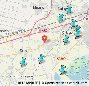 Mappa Via Antonio Gramsci, 30034 Mira VE, Italia (5.26)