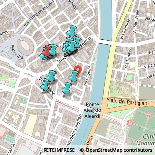 Mappa Via S. Angela Merici, 37121 Verona VR, Italia (0.202)