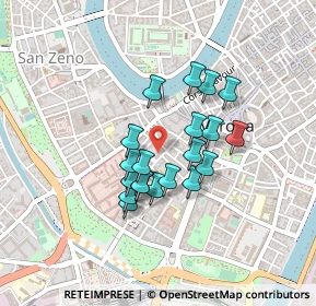 Mappa Via Ristori, 37122 Verona VR, Italia (0.3295)