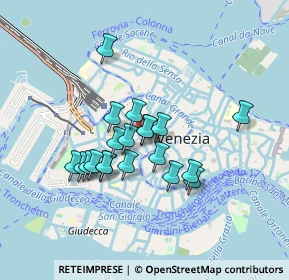 Mappa Rio Terà Cazza, 30125 Venezia VE, Italia (0.692)