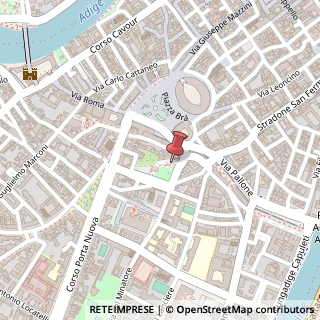 Mappa Piazza Cittadella, 11, 37122 Verona, Verona (Veneto)