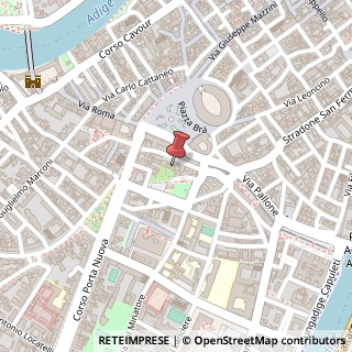 Mappa Piazza Cittadella, 3, 37122 Verona, Verona (Veneto)