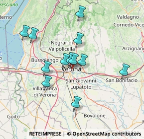 Mappa Via Ponte Rofiolo, 37121 Verona VR, Italia (12.77667)