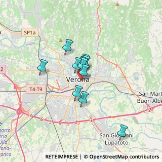 Mappa Via S. Pietro Incarnario, 37121 Verona VR, Italia (2.28091)