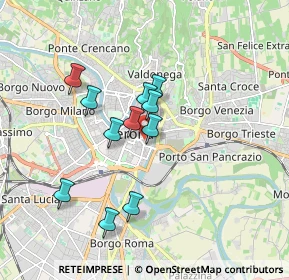 Mappa Via S. Pietro Incarnario, 37121 Verona VR, Italia (1.43818)
