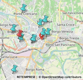 Mappa Via Ponte Rofiolo, 37121 Verona VR, Italia (1.78273)