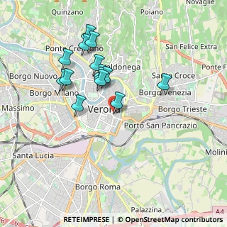 Mappa Via S. Pietro Incarnario, 37121 Verona VR, Italia (1.69)