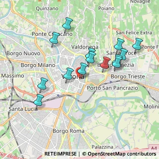Mappa Via S. Pietro Incarnario, 37121 Verona VR, Italia (1.83929)