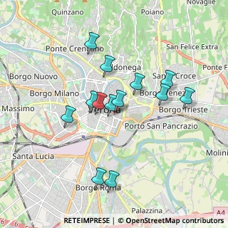 Mappa Via S. Pietro Incarnario, 37121 Verona VR, Italia (1.62)