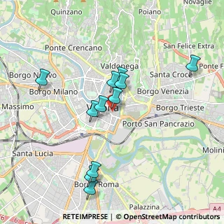 Mappa Via S. Pietro Incarnario, 37121 Verona VR, Italia (1.77727)