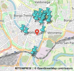 Mappa Via Ponte Rofiolo, 37121 Verona VR, Italia (0.842)