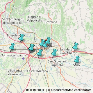 Mappa Via San Pietro Incarnario, 37121 Verona VR, Italia (6.69417)